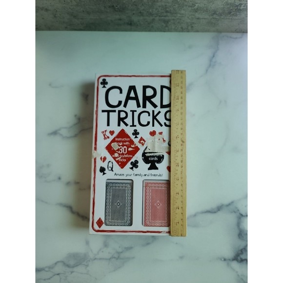 NEW-Card Tricks Kit-2 Decks-Instruction Book w/ 30 Tricks-RARE-Easy-Amaze People - Picture 11 of 11